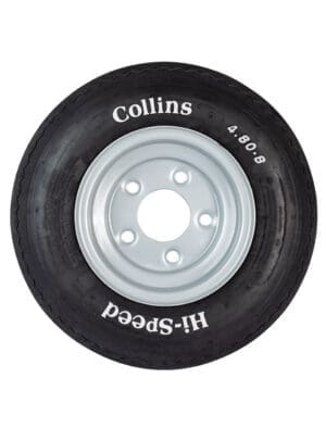 Collins Hi-Speed® 4.80 D Tire with Collins Hi-Capacity Steel Wheel