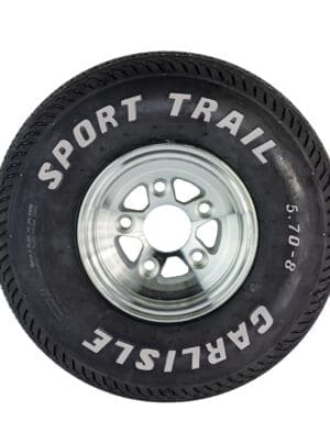 Collins Hi-Speed® 5.70 D Tire with Collins Hi-Capacity Aluminum Wheel