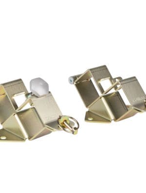 Dolly Mount - Cross Rail Locking - Zinc-Plated